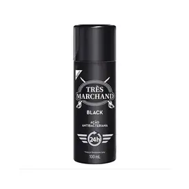 Desodorante Très Marchand Black Spray Masculino 100ml