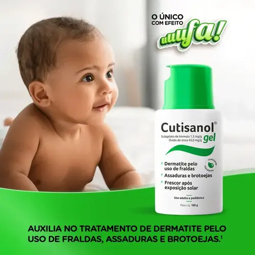 Creme Hidratante Cutisanol Gel Antisséptico 100g