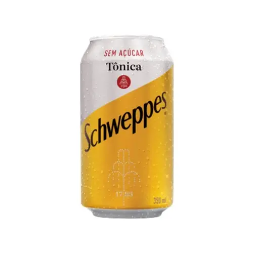 Água Tônica sem Açúcar Schweppes Lata 350ml