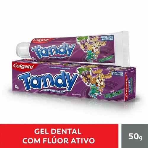 Creme Dental Infantil Coldate Tandy Uva Ventura 50g