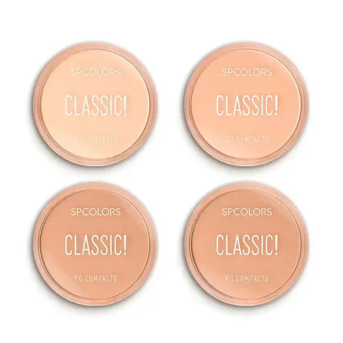 Pó Compacto Facial SP Colors Classic Ref SP110A 1 Unidade