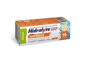 Hidralyte EFF Sabor Laranja 10 Comprimidos