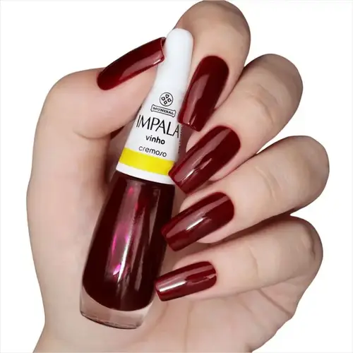 Esmalte Impala Cremoso A Cor da Sua Moda Vinho 7,5ml