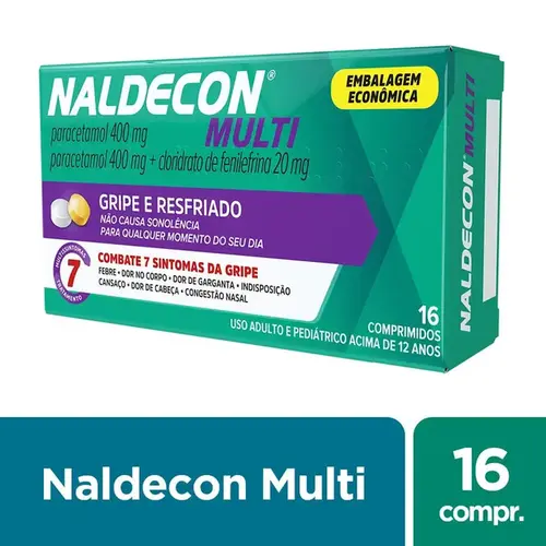 Naldecon Multi 16 Comprimidos