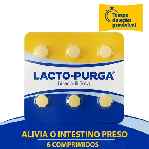 Lacto-Purga 5mg 6 Comprimidos - Cosmed