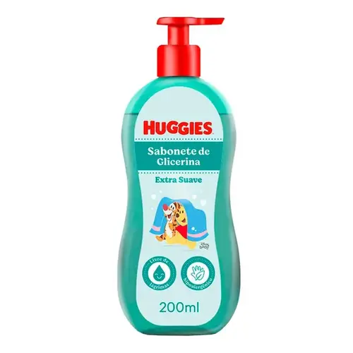 Sabonete Líquido Infantil Huggies Extra Suave 200ml