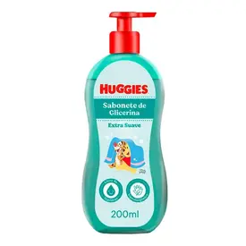 Sabonete Líquido Infantil Huggies Extra Suave 200ml