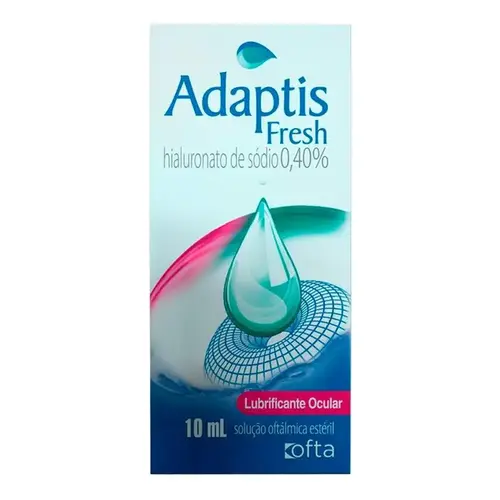 Adaptis Fresh 0,4% 10ml - Lubrificante Oftálmico - Legrand