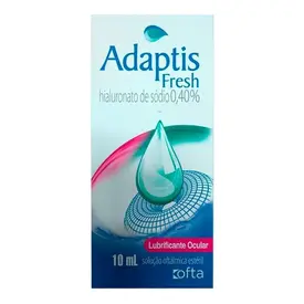 Adaptis Fresh 0,4% 10ml - Lubrificante Oftálmico - Legrand