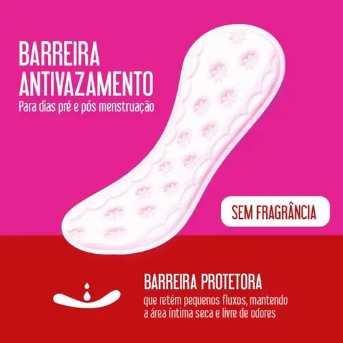 Protetor Diário Carefree Proteção com Perfume 15 Unidades