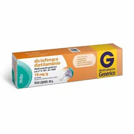 Creme Diclofenaco Dietilamônio Medley Genérico 60g