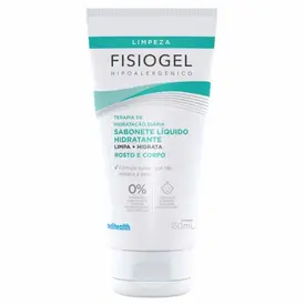 Sabonete Líquido Facial Hidratante Fisiogel Pele Seca e Sensível 150ml