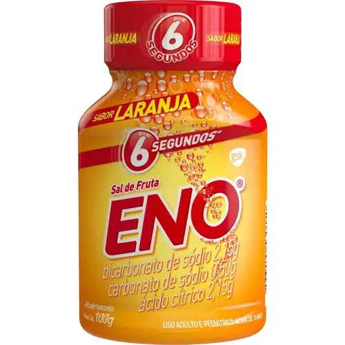 Sal de Frutas Eno - Sabor Laranja 100g