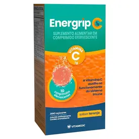 Vitamina C - Energrip C 1G 10 Comprimidos Efervescentes