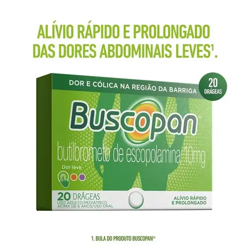 Buscopan 10mg 20 Drágeas