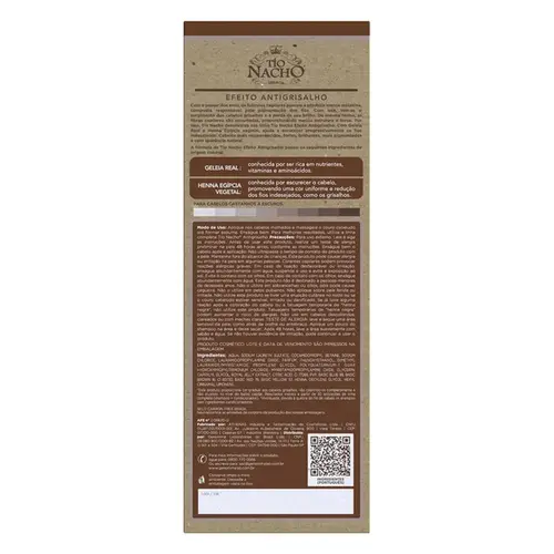 Shampoo Tío Nacho Antiqueda Efeito Antigrisalho 415ml