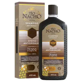 Shampoo Tío Nacho Antiqueda Efeito Antigrisalho 415ml