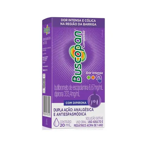 Buscopan Composto Solução Gotas 20ml