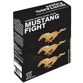 Suplemento Alimentar Mustang Fight 30 Cápsulas