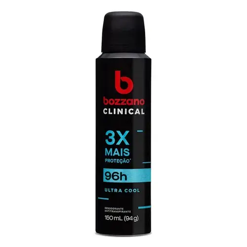 Desodorante Bozzano Clinical Ultra Cool Aerosol Masculino 150ml