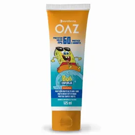 Protetor Solar Infantil Oaz Bob Esponja Fps60 125ml