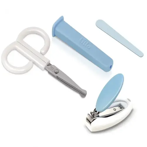 Kit Manicure para Bebês Lillo - Tesoura + Alicate + Lixa
