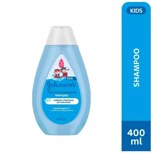 Shampoo Infantil Johnson's Baby Cheirinho Prolongado 400ml