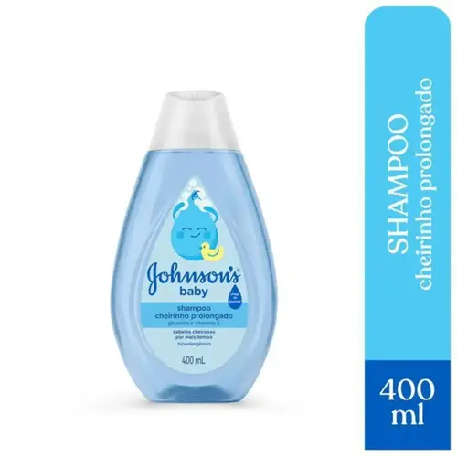 Shampoo Infantil Johnson's Baby Cheirinho Prolongado 400ml