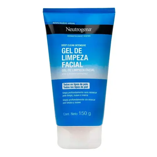 Gel de Limpeza Facial Neutrogena Deep Clean 150g