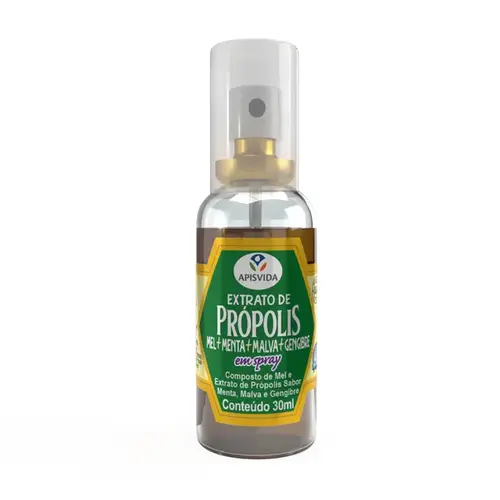 Spray Própolis Apis Vida - Sabor Gengibre - 30ml