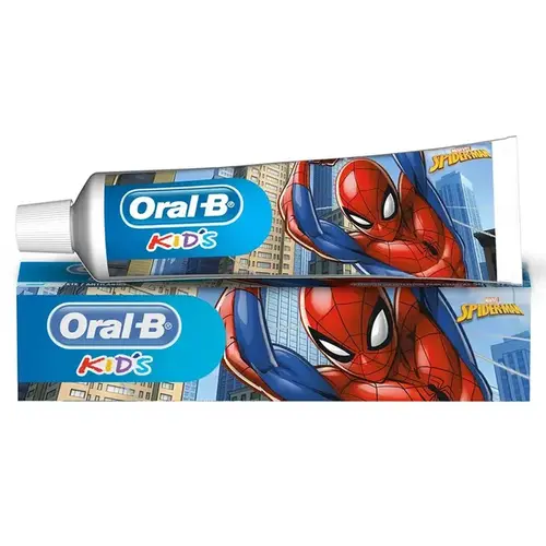 Creme Dental Infantil Oral B Kids Spiderman 50g