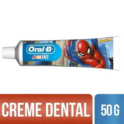 Creme Dental Infantil Oral B Kids Spiderman 50g