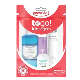 Kit Viagem de Higiene Oral PowerDent ToGo