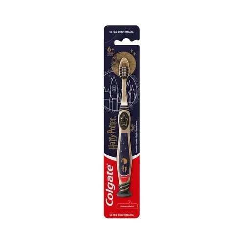 Escova de Dente Infantil Colgate Harry Potter - Ultra Macia com Ventosa Mágica - 1 Unidade