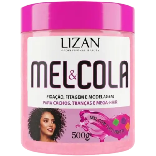 Finalizador Mel & Cola Lizan Tutti Frutti 500g