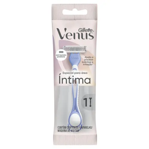 Aparelho Descartável para Depilar Gillette Venus Intima 1 Unidade