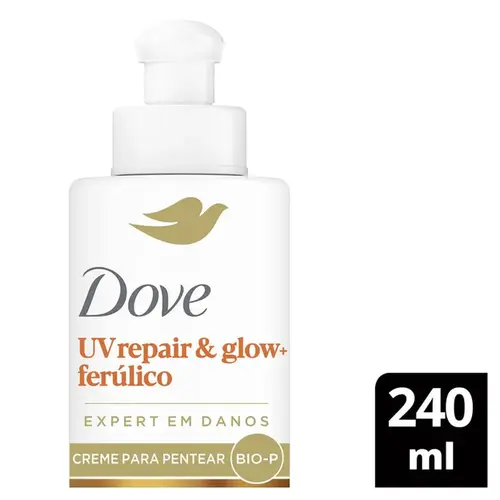 Creme para Pentear Dove UV Repair Sérum + Ferúlico 240ml