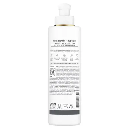 Creme para Pentear Dove Bond Repair + Peptídeo 240ml
