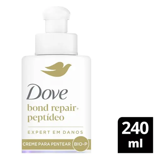 Creme para Pentear Dove Bond Repair + Peptídeo 240ml