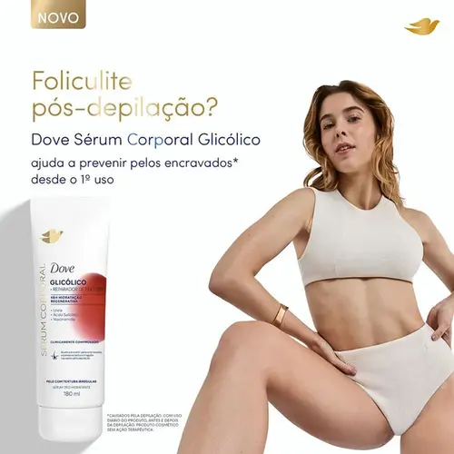 Sérum Hidratante Corporal Dove Glicólico 180ml