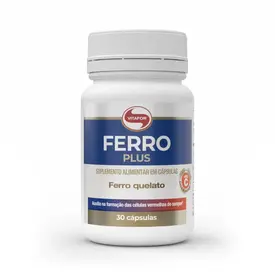 Ferro Plus 500mg 30 Cápsulas Vitafor