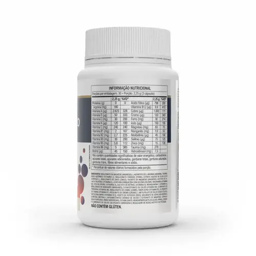 Multivitamínico Support Vitafor 620mg 90 Cápsulas