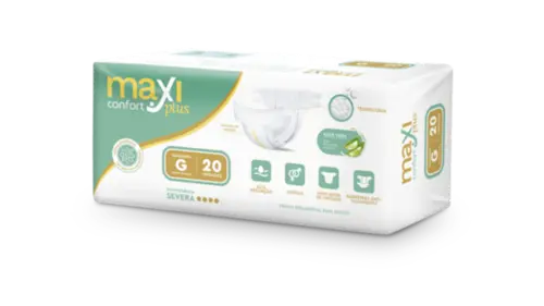 Fralda Geriátrica Maxi Confort Plus G 20 Unidades