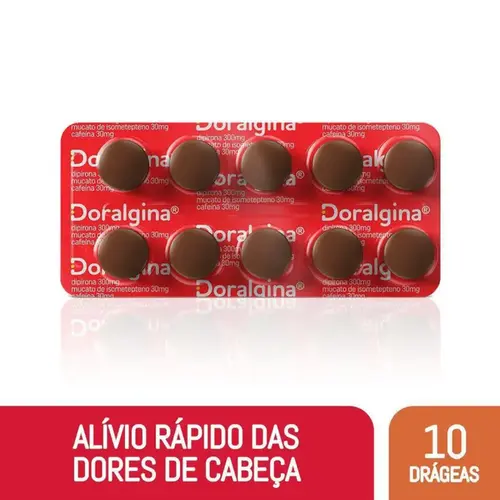 Doralgina 10 Drágeas