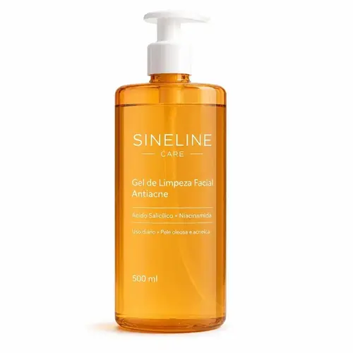 Gel de Limpeza Facial Sineline Antiacne 500ml