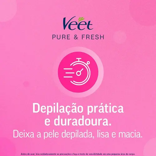 Folhas Depilatórias Faciais Veet Pure & Fresh 16 Unidades