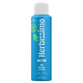 Desodorante Feminino Herbíssimo Aerosol Zero Alumínio Clouds 72h 150ml