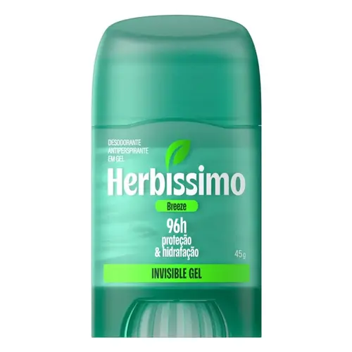 Desodorante Masculino em Gel Herbíssimo Invisible Gel Breeze 45g