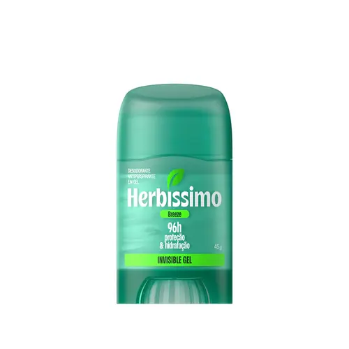 Desodorante Masculino em Gel Herbíssimo Invisible Gel Breeze 45g