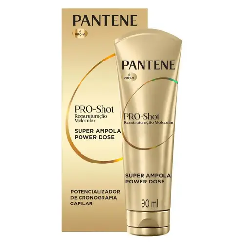 Super Ampola Capilar Pantene PRO-Shot Reestruturação Molecular 90ml